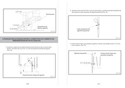 Distribuidor
Superficie da 
lâmina agulha
A POSIÇÃO RELACIONADA ENTRE A COBERTURA DO COBERTO DO 
                         REB