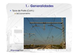 1.- Generalidades
Tipos de Poste (Cont.):
Seccionamiento
Tema 3.2.- Postes.
4
