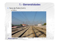 1.- Generalidades
Tipos de Poste (Cont.):
Pórtico
Tema 3.2.- Postes.
7
