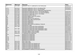 Referencia
Matrícula
Resumen
Plano
A11
64.212.300
AISLADOR TIPO A11 COMPUESTO O DE PORCELANA
01PAI-001-01
01PAI-015-01
A11C-I