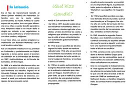 Era el hijo de Karamchand Gandhi, el 
diwan (primer ministro) de Porbandar. Su 
familia 
era 
de 
la 
casta 
vaisia 
(comerci