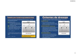 31/08/2021
8
Es de suma importancia el calculo del espaciamiento de drenes (L), depende
De los siguientes parámetros
Fig Pará