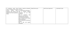 To  familiarize  newly  hired
nurses in hospital and nursing
services’
 
mission,  
vision,
objectives  goal,  policies  and