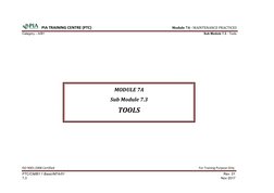 ISO 9001:2008 Certified 
For Training Purpose Only 
    PIA TRAINING CENTRE (PTC)