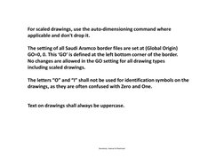 Aramco Drawing Standards Guide | PDF | Screenshot | Computing