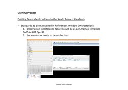 Aramco Drawing Standards Guide | PDF | Screenshot | Computing