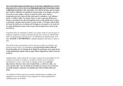 III) NUESTRO DIOS QUIERE QUE NUESTRA OBEDIENCIA ESTE
BASADA EN LA FE Y EN LAS PRIORIDADES DE NUESTRA VIDA
(1 REYES 17:12-14) 