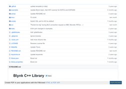 Github Com Blynkkk Blynk Library | PDF | Mobile App | Arduino