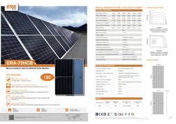 Era Solar Module Specifications 2023 | PDF | Solar Cell | Materials