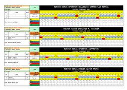 BULAN :
TANGGAL :
1
2
3
4
5
6
7
8
9
10
11
12
13
14
15
16
17
18
19
20
21
22
23
24
25
26
27
28
JABATAN
SEL
RAB
KAM
JUM
SAB
MIN
