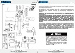Folha 03 de 60
Folha 58 de 60
A mensagem que aparece com a advertência, explicando o perigo, pode ser apresentada 
por escrit