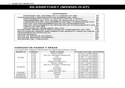 2     DL650K7/AK7 (’MODELO-07)
DL650K7/AK7 (MODELO-07)
CONTENIDO
DIAGRAMA DEL SISTEMA DE LA UNIDAD DE ABS....................