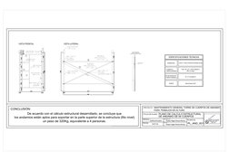 ESPECIFICACIONES TECNICAS
BANDEJAS:
TIJERAS O
TEMPLADORES:
SUJETADOR DE
TIJERA (PERNO):
TUBOS:
VISTA FRONTAL
VISTA LATERAL
Ø