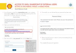 Setting Up PingID for SharePoint Access | PDF | Mobile App | Password