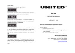 Safe Code Reset Sheet.pdf Safeplace Safe Error Codes Guide | PDF | Computer Science | Computer ...
