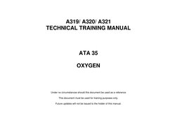 A320 Oxygen System Training Manual Pdf Valve Equipment