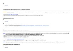   
No 
Go To 11
 
11. CHECK THE (K444) CMP 2/1 SIGNAL CIRCUIT FOR AN OPEN/HIGH RESISTANCE
CAUTION: Do not probe the PCM harne