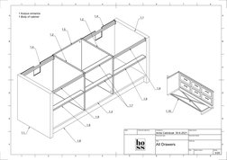 Drawer Detail Technical Drawings | PDF | Screw | Cutting Tools