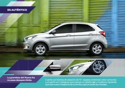 Cuenta con llantas de aleación de 15", espejos exteriores color carrocería 
y un perﬁl con 2 pliegues que marcan un diseño ág