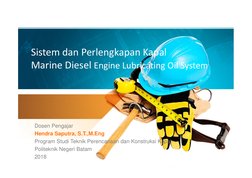 Marine Diesel Engine Lube Oil System | PDF | Pump | Lubricant