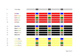 Standard Telephone Cable Color Codes | PDF | Wire | Yellow