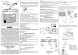 Tabela BB.2 - Distância de separação mínimas
entre linhas de energia elétrica e cercas elétricas de segurança
    Tensão da l