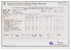 Engineering All Marksheet | PDF