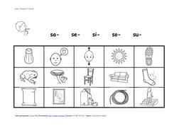 Loto  Fonético S  inicial
                               sa-     se-     si-     so-     su-
Autor pictogramas: Sergio Palao