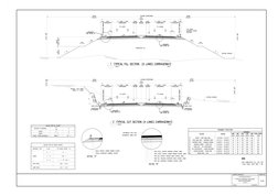 Typical Section Example Typical Roadway Sections for Design | PDF | Technology & Engineering