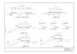 Typical Section Example Typical Roadway Sections for Design | PDF | Technology & Engineering