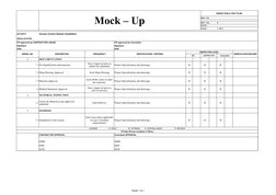 Access Control System Inspection Plan | PDF