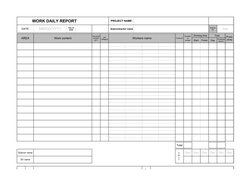 Daily Manpower Report Template | PDF