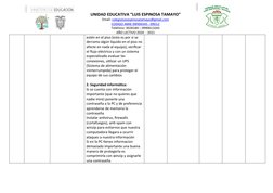 UNIDAD EDUCATIVA “LUIS ESPINOSA TAMAYO” 
Email: colegioluisespinosatamayo@gmail.com (mailto:colegioluisespinosatamayo@gmail.c