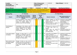 Warehouse Racking Risk Assessment Guide | PDF | Risk | Safety