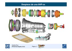 Página  2
ZF-Services España, S.A.U.
Andrés Ruiz 
Despiece de una 6HP-xx
