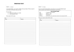 Year 4 Email Writing Exercises | PDF | Home & Garden