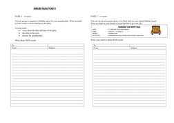 Year 4 Email Writing Exercises | PDF | Home & Garden