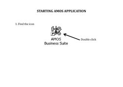 AMOS PMS User Manual Guide | PDF | Login | Software