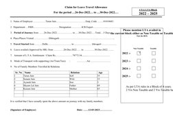 LTA Claim Form and Guidelines | PDF | Transport | Service Industries
