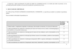 p) Supervisar y aplicar procedimientos de gestión de calidad, de accesibilidad universal y de «diseño para todas las personas