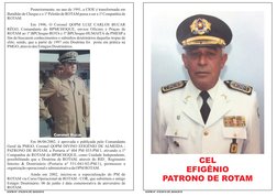 Posteriormente, no ano de 1991, a CIOE é transformada em 
Batalhão de Choque e o 1º Pelotão de ROTAM passa a ser a 1ª Companh
