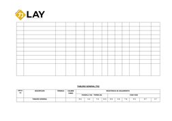 TABLERO GENERAL (TG)
CIRCUI
-TO
DESCRPCION
TERMICA
CALIBRE
CABLE
RESISTENCIA DE AISLAMIENTO 
FASE(R,S,T,N) – TIERRA (G)
FASE-