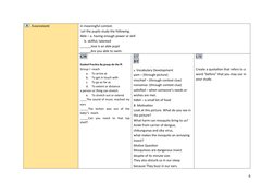 Assessment
in meaningful context.
 Let the pupils study the following.
Able – a. having enough power or skill
     b. skillfu
