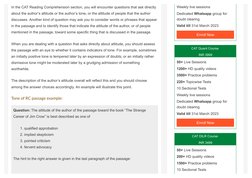 Bodheeprep - Com - Tones RC Passages Cat Exam | PDF | Reading ...