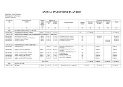 Barangay Santo Domingo AIP 2023 | PDF