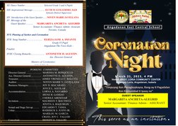 Sample Program For Coronation Rites Barangay Fiesta Coronation Program | PDF