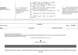 otagonismo
tagonismo Sênior
⮚               Ter clareza do meu 
propósito de atuação de 
forma ampla, servindo como 
exemplo