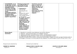 CALABARZON, ay isa 
sa mga lugar na may 
natatanging yaman na
maipagmamalaki. 
Dahil dito, ang mga 
naninirahan ay higit 
na