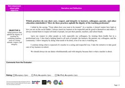Teacher Reflection Form for 2025 Applicants | PDF | Learning | Teachers