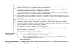 5
h) Aprobación de los presupuestos, de la plantilla de personal, así como la autorización de gastos en las materias de su
co